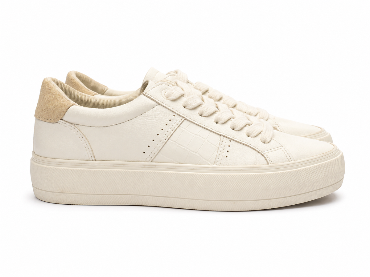 Zara Classic Low-Top Platform Trainers