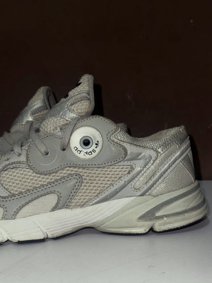 Adidas Silver Chunky Sneakers