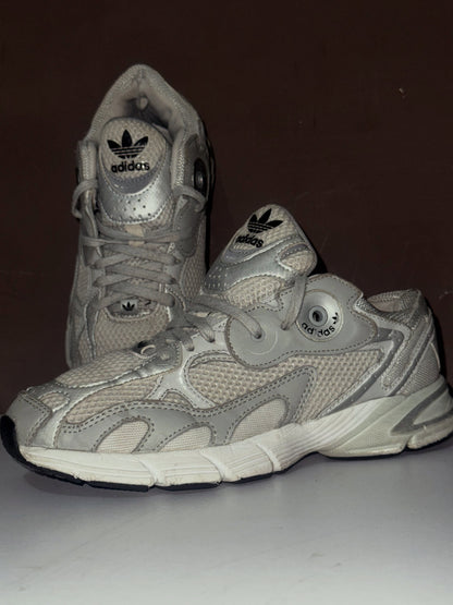 Adidas Silver Chunky Sneakers