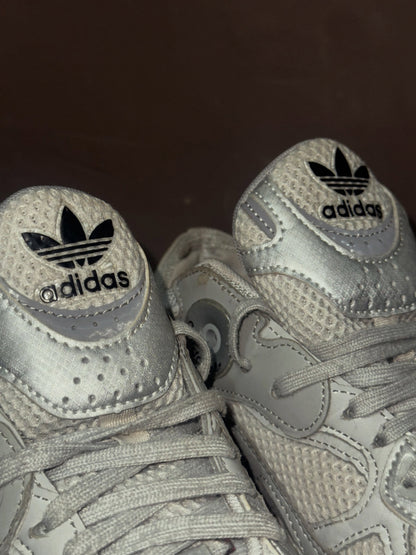 Adidas Silver Chunky Sneakers