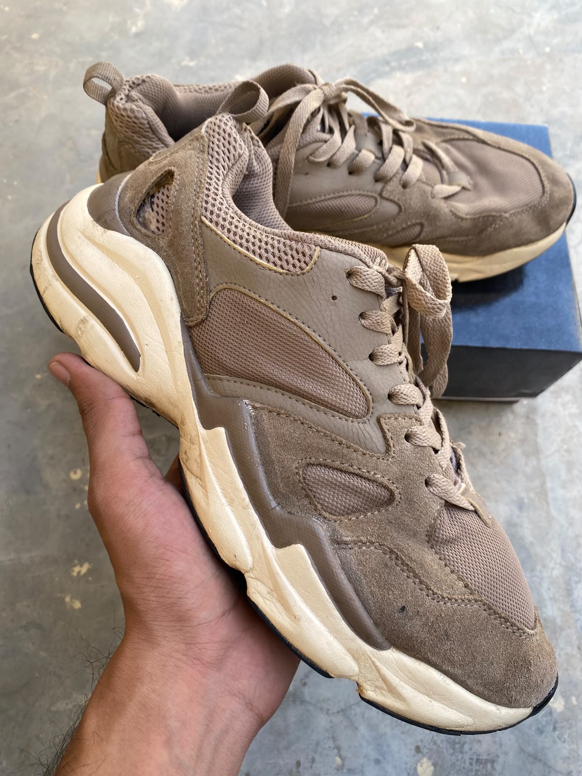 Anta Low-Top Deep Gray Brown