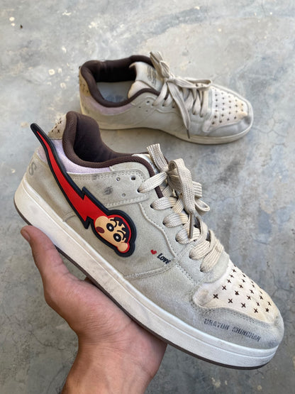 Crayon Shin-chan skateboard sneakers
