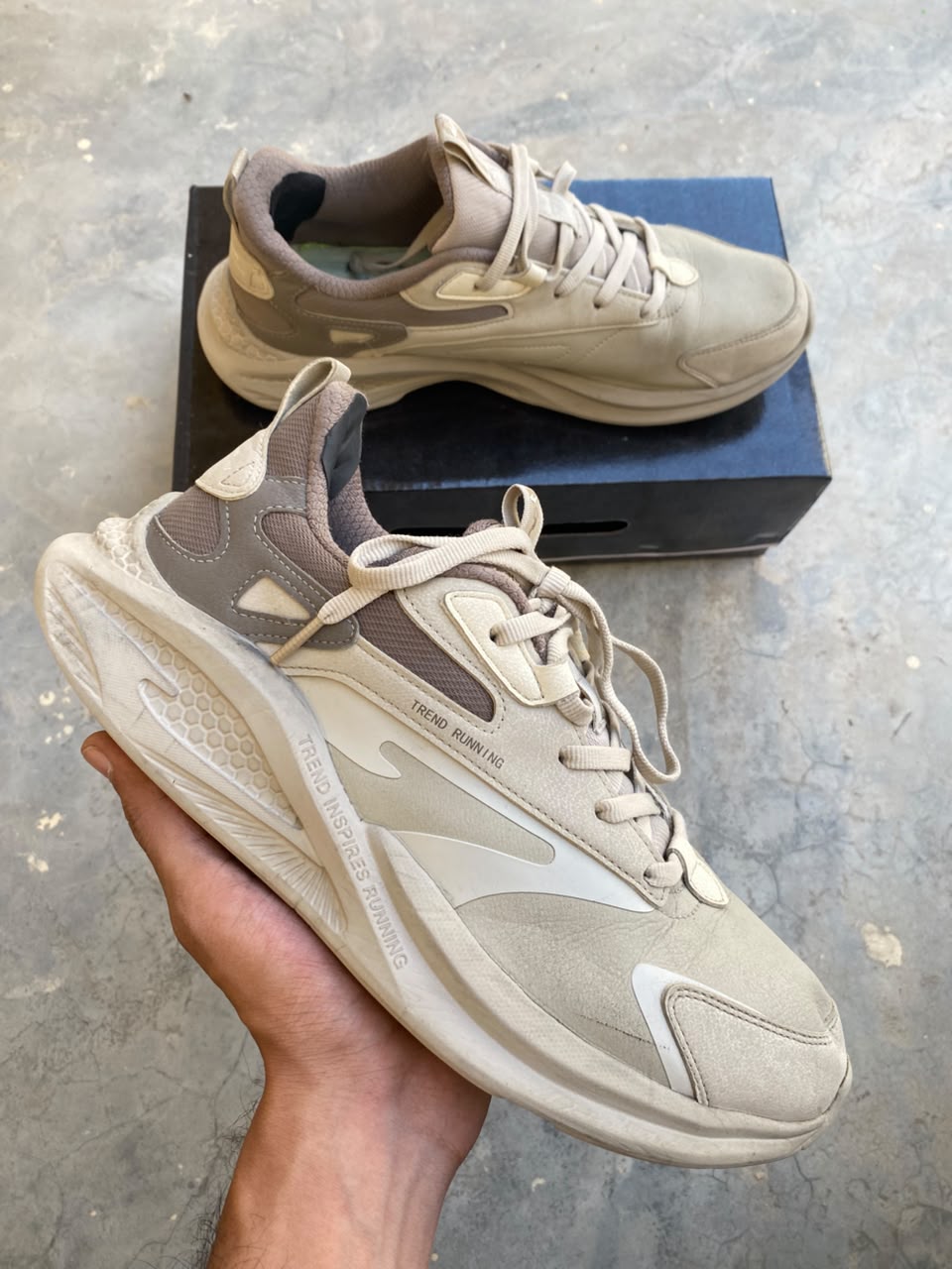 ERKE chunky casual running sneakers