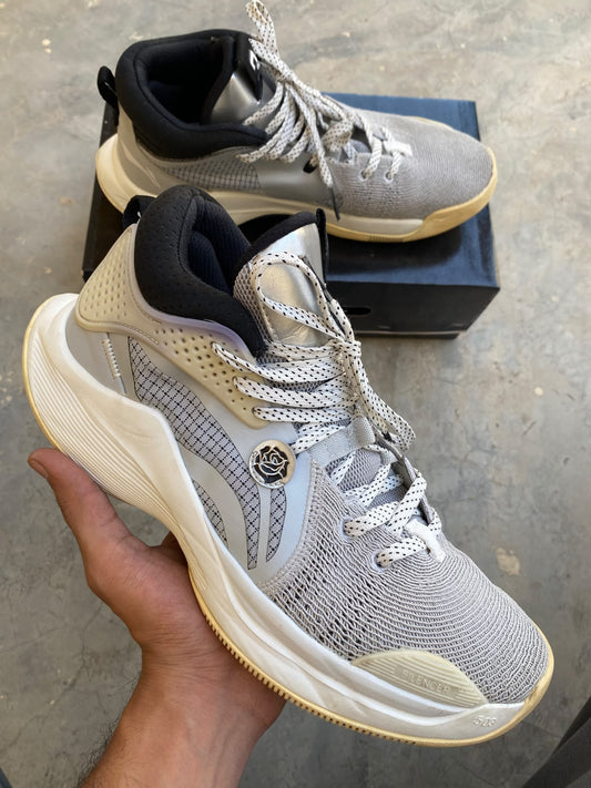 Li-Ning Silencer C.J. McCollum Grey ABPQ049-6 basketball shoes