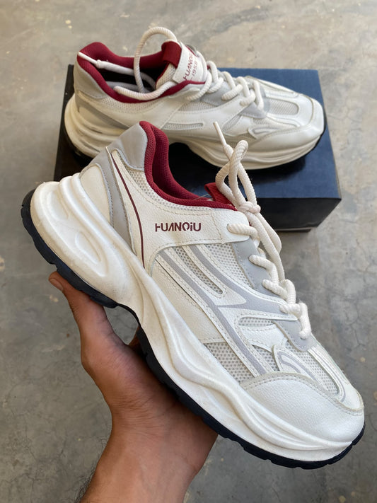 chunky HUANQIU low-top dad shoes