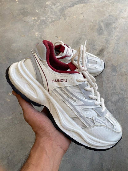 chunky HUANQIU low-top dad shoes